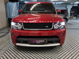 Range Rover Sport замена линз на Aozoom Dragon Knight K3 2022, установка Led ламп ДХО/Поворот (3)